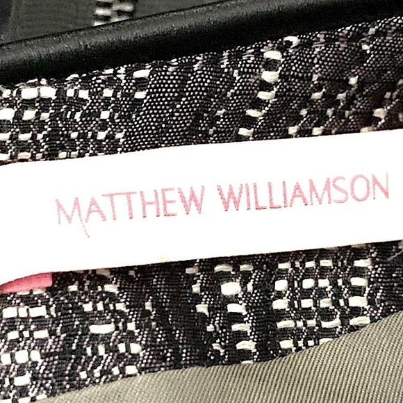 𝅺MATTHEW Williamson Sheath Dress UK Size 8 US Size 4 - Picture 3 of 9